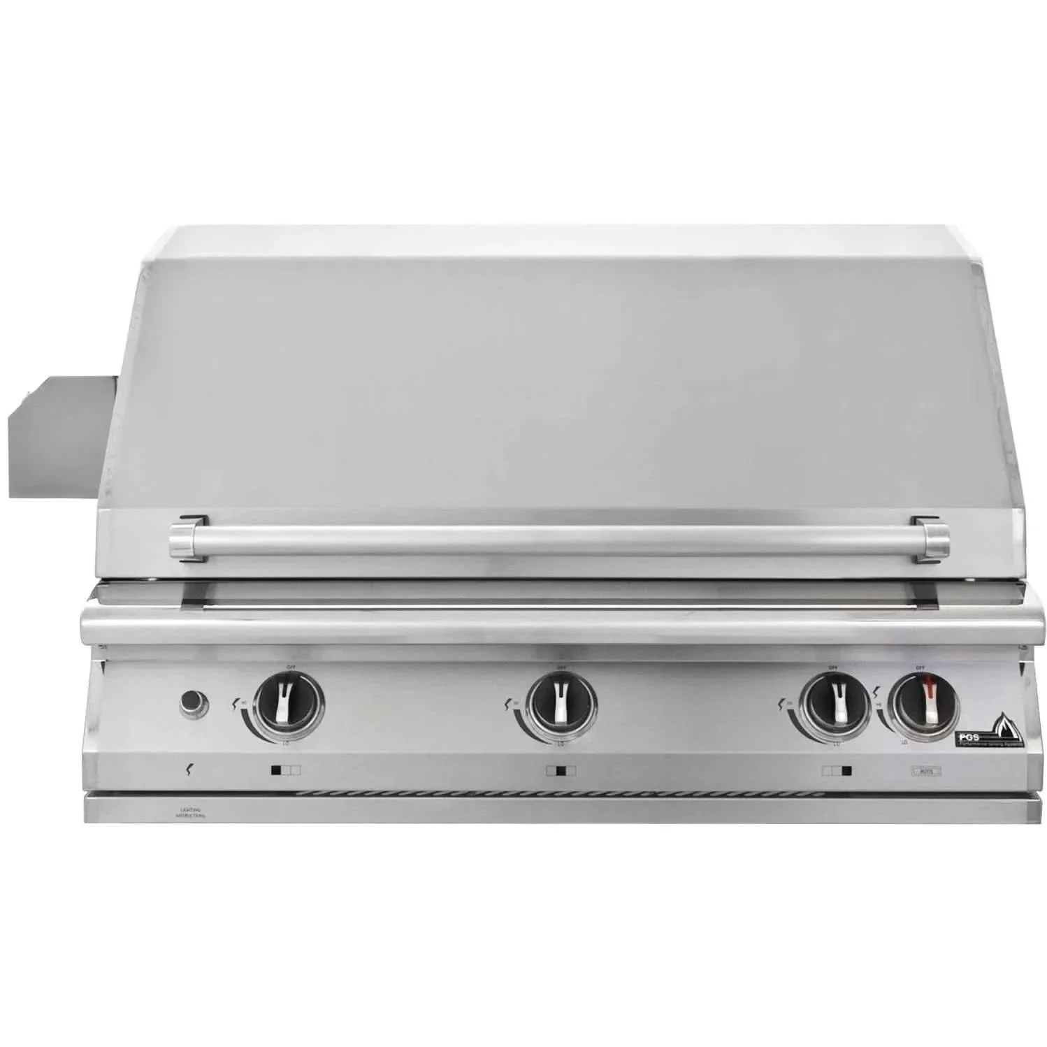 PGS Legacy Pacifica Gourmet - 39-Inch 3-Burner Built-In Grill - Natural Gas - S36RNG