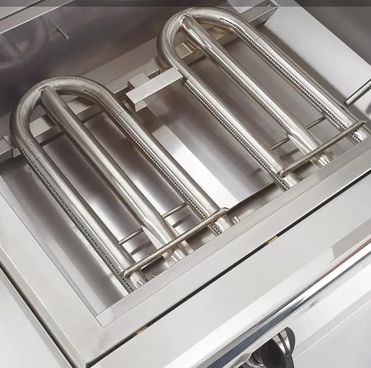 PGS T-Series Commercial - 51-Inch 4-Burner Freestanding Grill with Timer - Natural Gas - S48TNG + S48CART - image 6