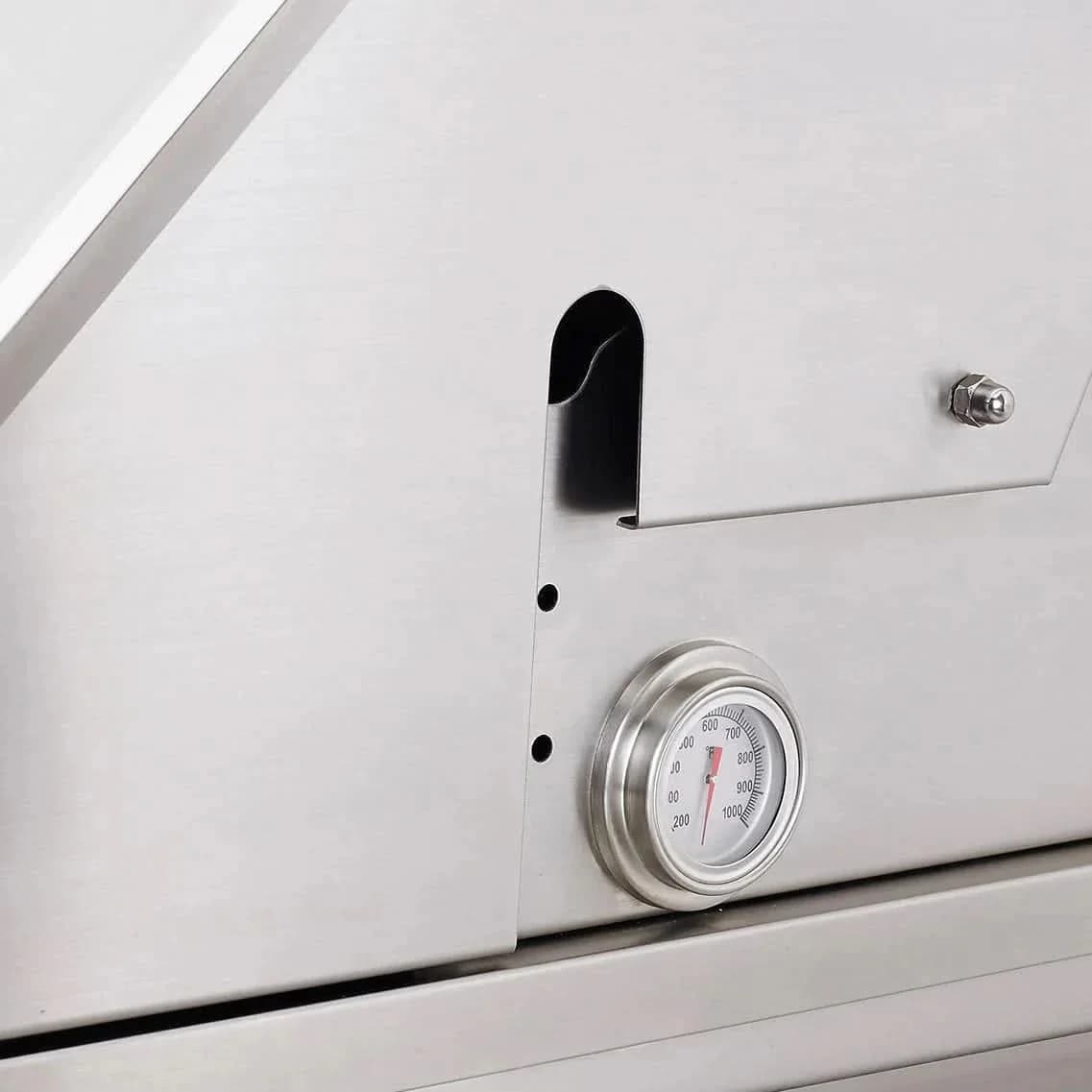 PGS T Series Big Sur Commercial - 51-Inch 4-Burner Built-In Grill with One Hour Gas Timer - Natural Gas - S48TNG - image 2