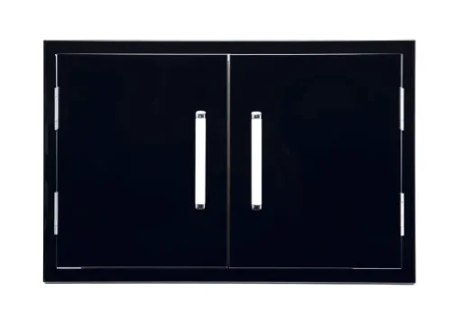 Whistler Stainless Steel Double Access Door (Black Series)- CBADD-B