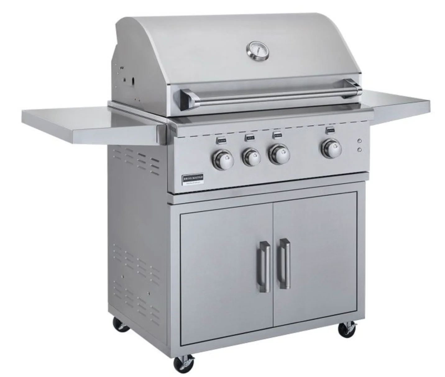 Broilmaster 34" Freestanding Stainless Steel Gas Grill - BSG343N+BSACT34