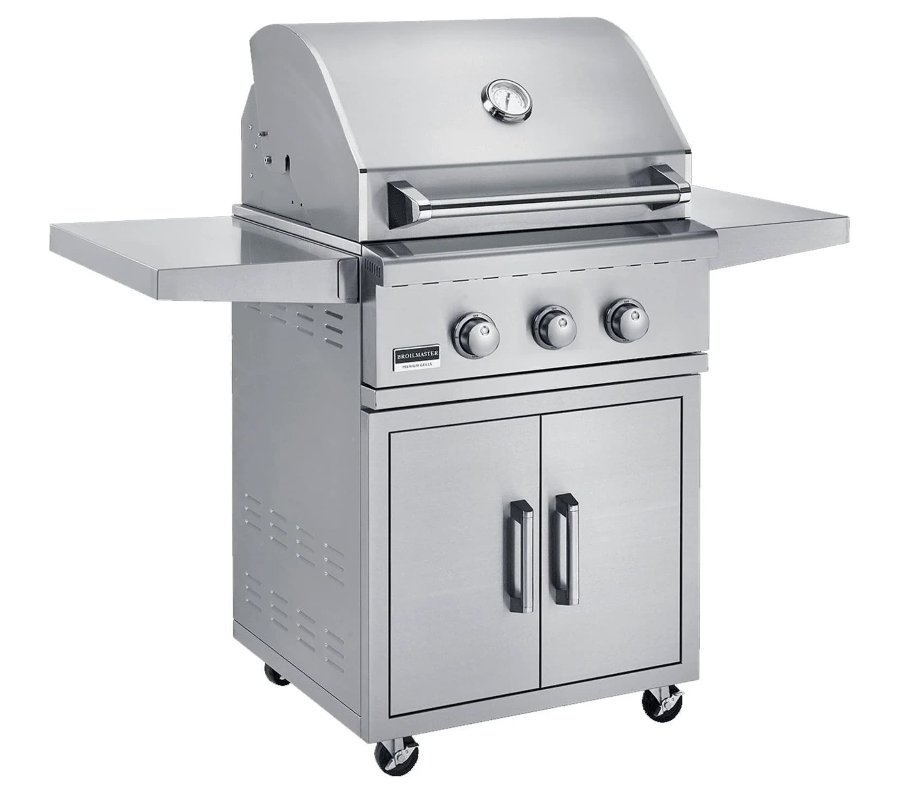 Broilmaster B-Series 25-Inch Freestanding Propane Gas Grill - BSB253NLP+BSACT25