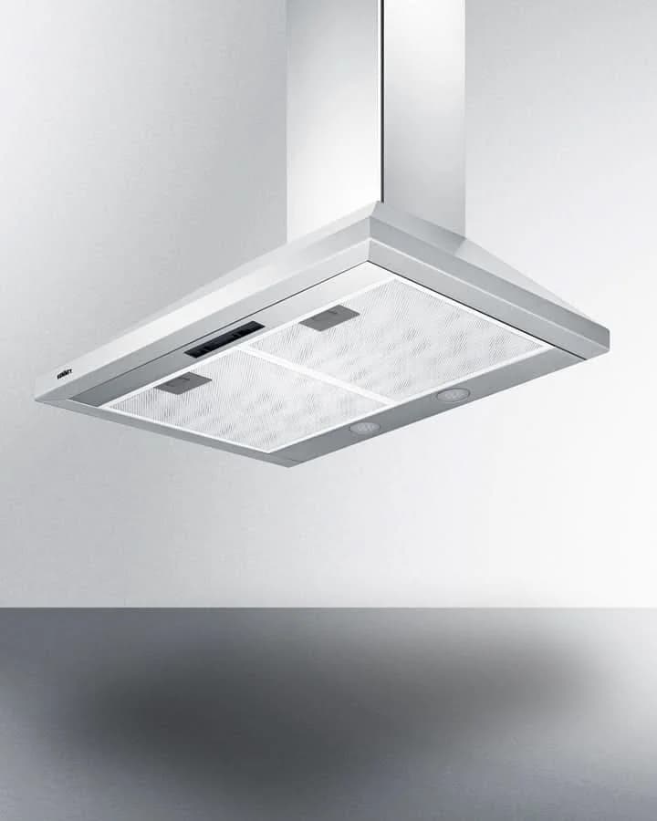 Summit 30 Wide Wall-Mounted Range Hood, ADA-Compliant White - SEH1530SSADA - image 5