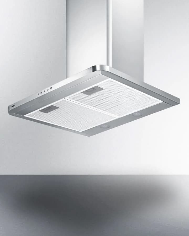 Summit 24 Wide Wall-Mounted Range Hood White - SEH3624SS - image 2