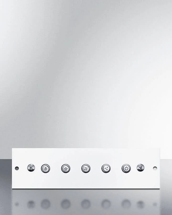 Summit 24 Wide Wall-Mounted Range Hood, ADA-Compliant White - SEH3624SSADA - image 2