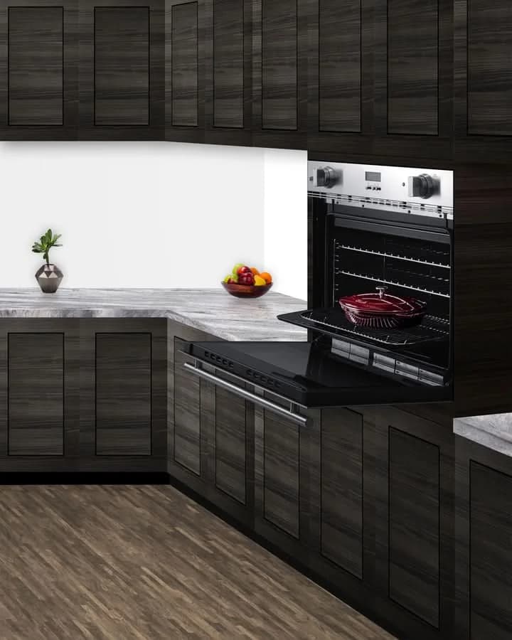 Summit 27 Wide Gas Wall Oven Stainless Steel - SGWOGD27 - image 6