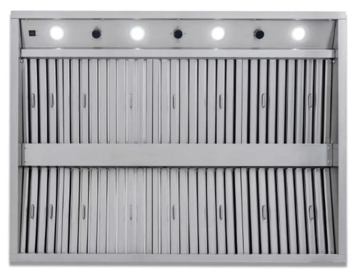 Blaze 48-Inch Stainless Steel Vent Hood - 2000 CFM - BLZ-48-VHOOD - image 3