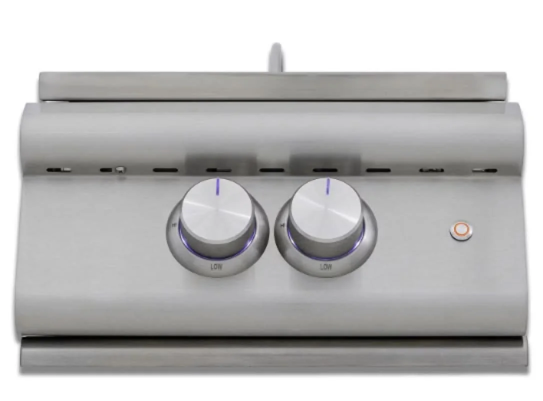 Blaze Premium LTE+ Built-In Propane Gas High Performance Power Burner W/ Wok Ring &amp; Stainless Steel Lid - BLZ-PBLTE3-LP