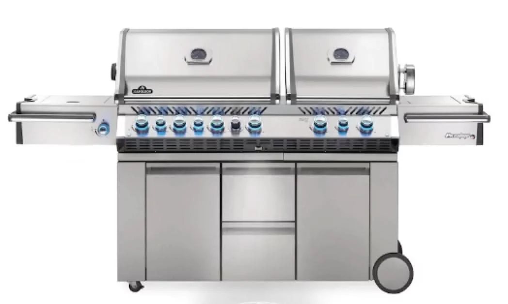 Napoleon Prestige PRO 825 RSBI - 94-Inch 6-Burner Freestanding Grill - Liquid Propane Gas - PRO825RSBIPSS-3