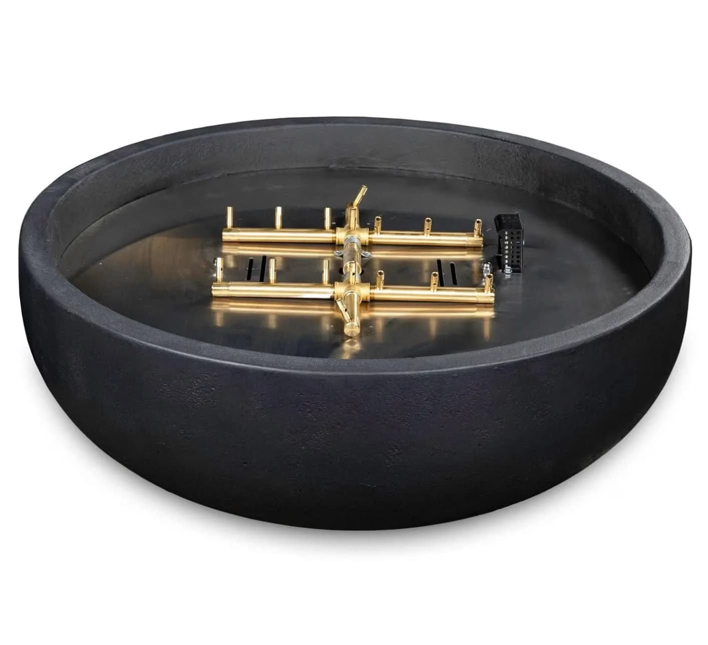 Blaze 38-Inch Round Concrete Natural Gas Fire Bowl in Phantom - BLZ-38-FBOWL-NG - image 3