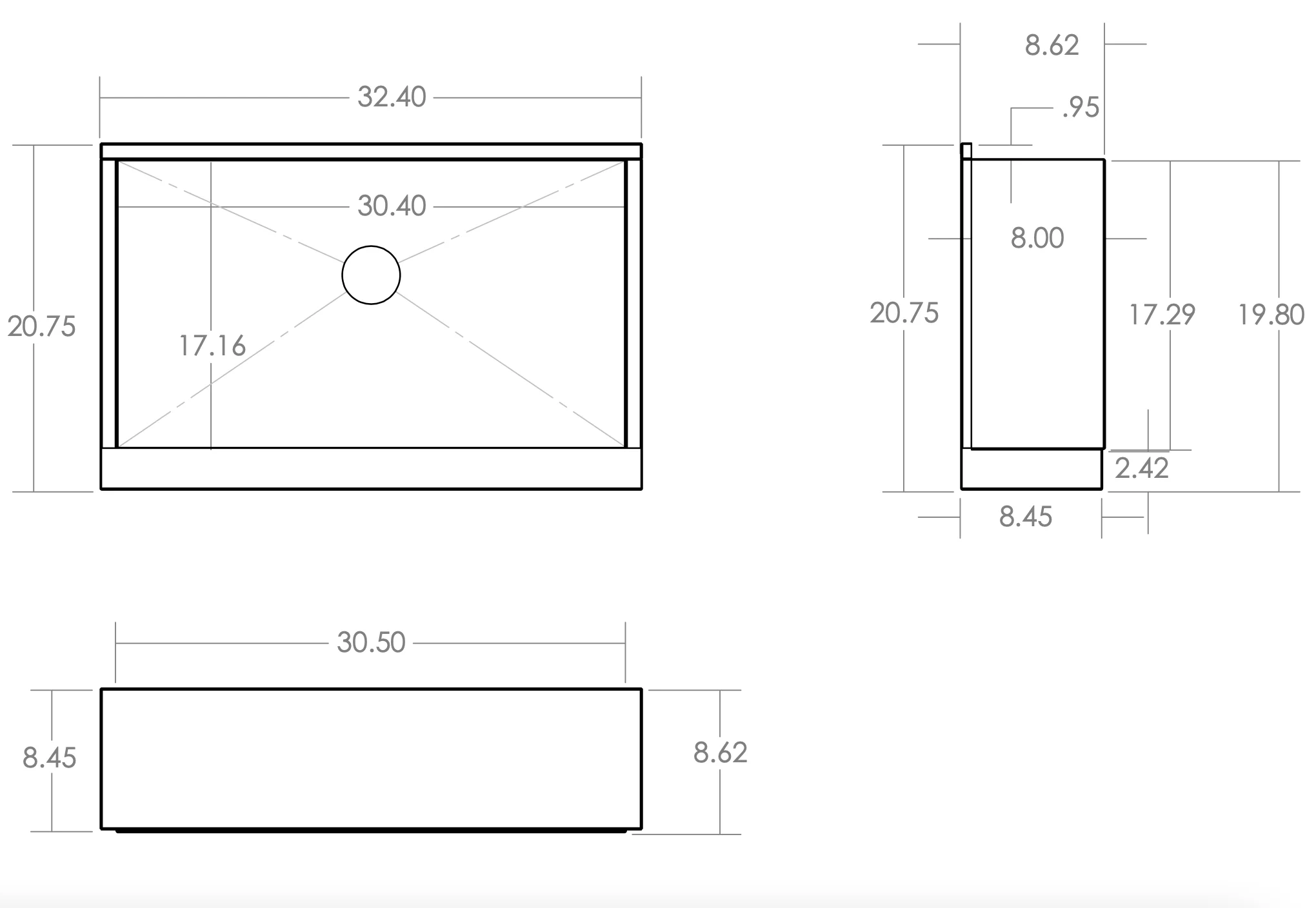 Summerset 32" Farmhouse Sink - SNK-32FH - image 2