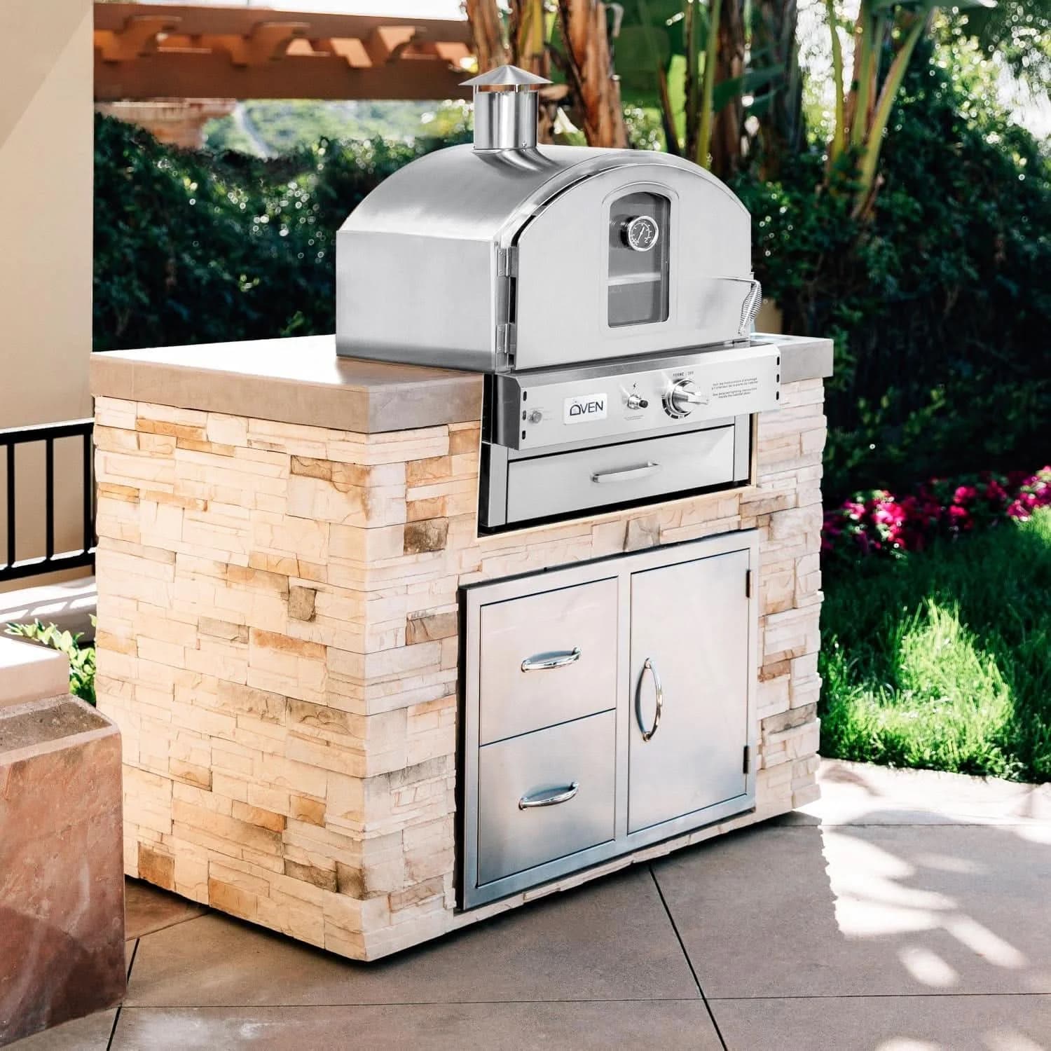 Summerset Built In / Countertop Liquid Propane Gas Outdoor Pizza Oven - SS-OVBI-LP *Discontinued* - image 8