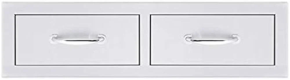 Summerset 30" Flush Mount Horizontal Double Access Drawer Open Box- SSDR2-32H-OB - image 2