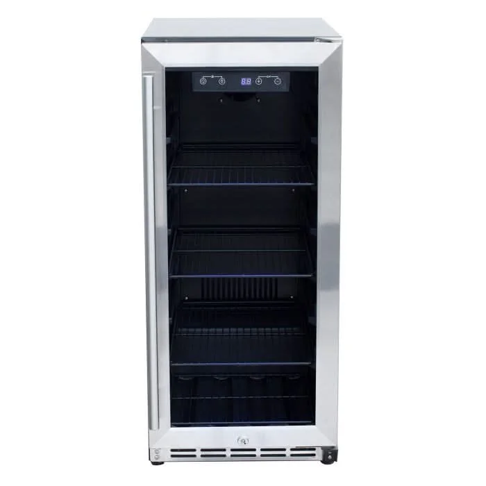 Summerset 15" 3.2C Outdoor Rated Fridge with Glass Door - SSRFR-15G - image 3