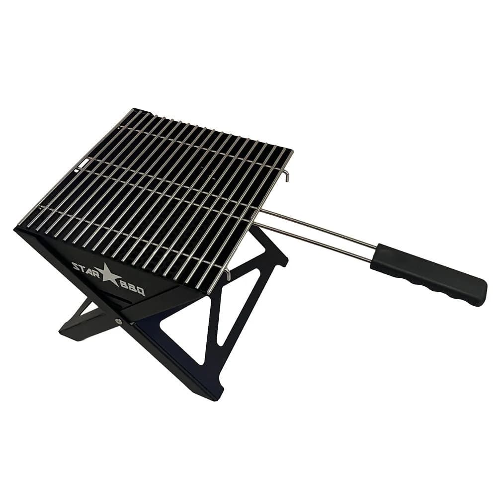 StarBBQ Folding A-Frame Camper Charcoal Grill – Portable and Compact | StarBBQ-AFCG