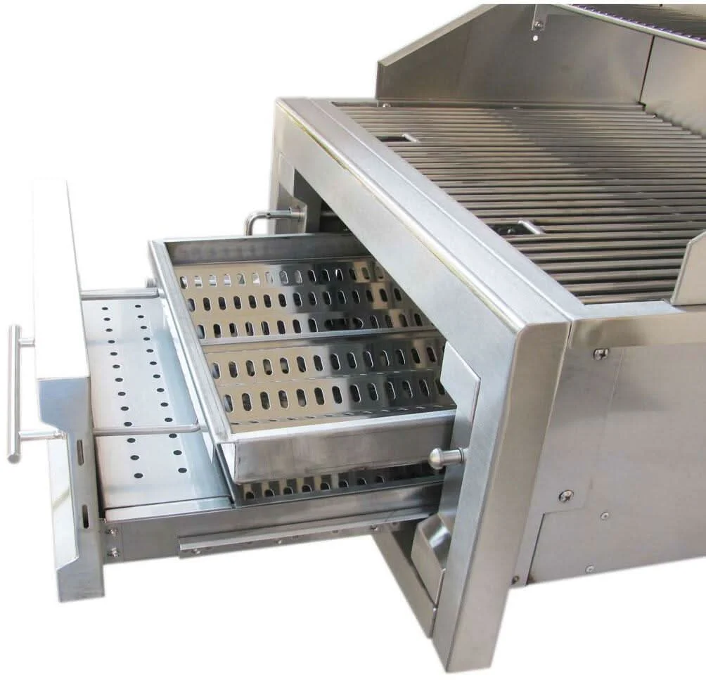 Sunstone - 28-Inch 3-Burner Single Zone Grill - Charcoal - SUNCHSZ28 - image 2