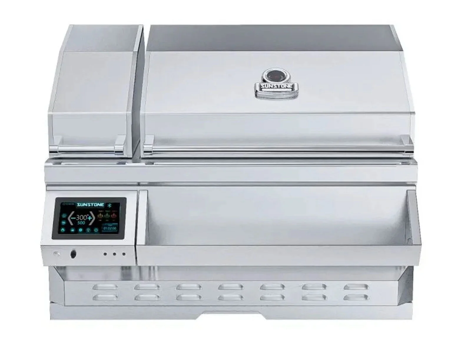Sunstone 40-Inch Built-In Electric Pellet Grill with Cold Smoker