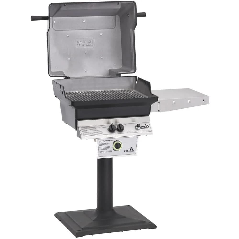 PGS T-Series T30 Commercial - 2-Burner Bolt-Down Patio Post Grill with Timer - Liquid Propane Gas - T30LP + AMPB - image 2