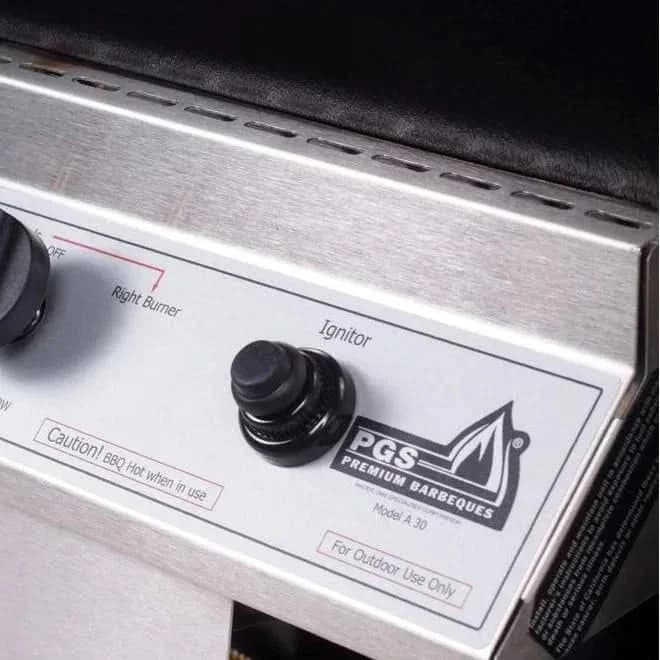 PGS T-Series T30 Commercial - 2-Burner Bolt-Down Patio Post Grill with Timer - Liquid Propane Gas - T30LP + AMPB - image 3