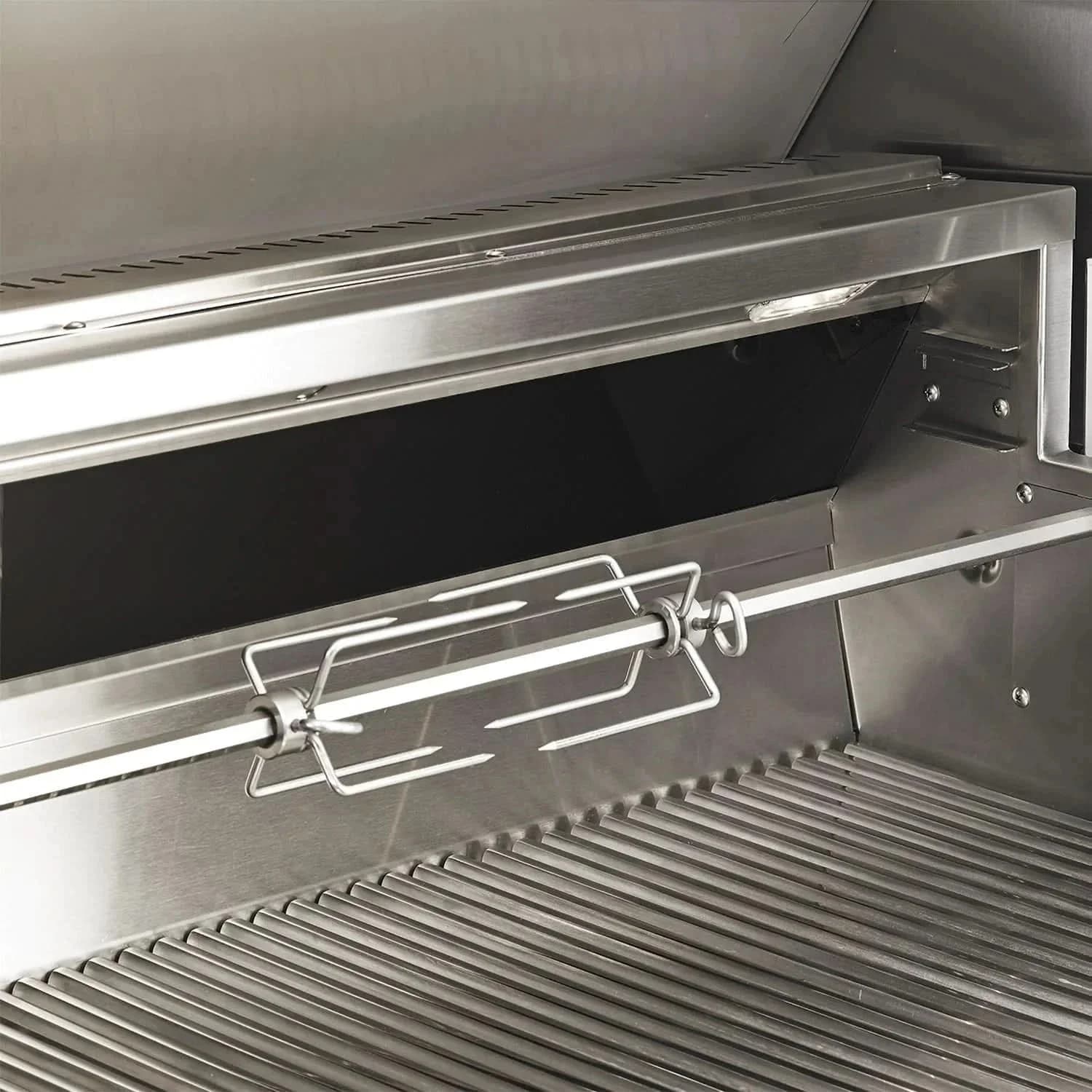 Twin Eagles Eagle One - 42-Inch 3-Burner Freestanding Grill - Liquid Propane Gas - TE1BQ42RS-L + TEGB42SD-B - image 6
