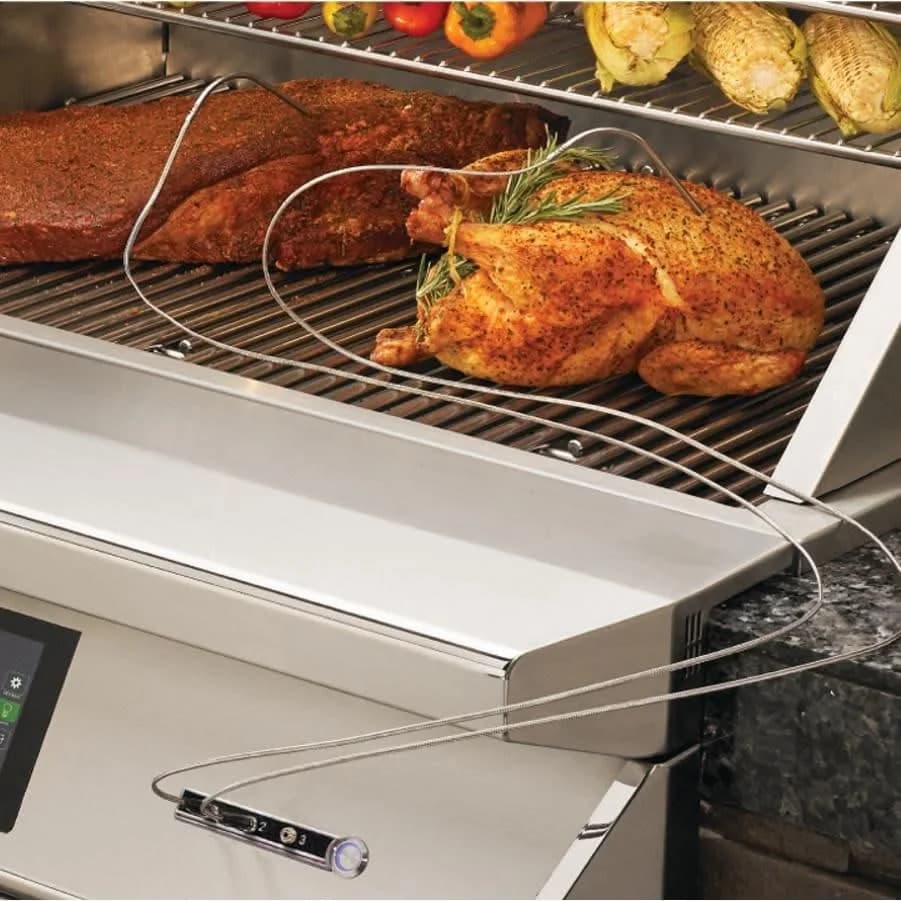 Twin Eagles Wi-Fi Controlled 36-Inch - Grill On Deluxe Cart - Pellet Grill And Smoker - TEPG36G + TEPGB36 - image 8