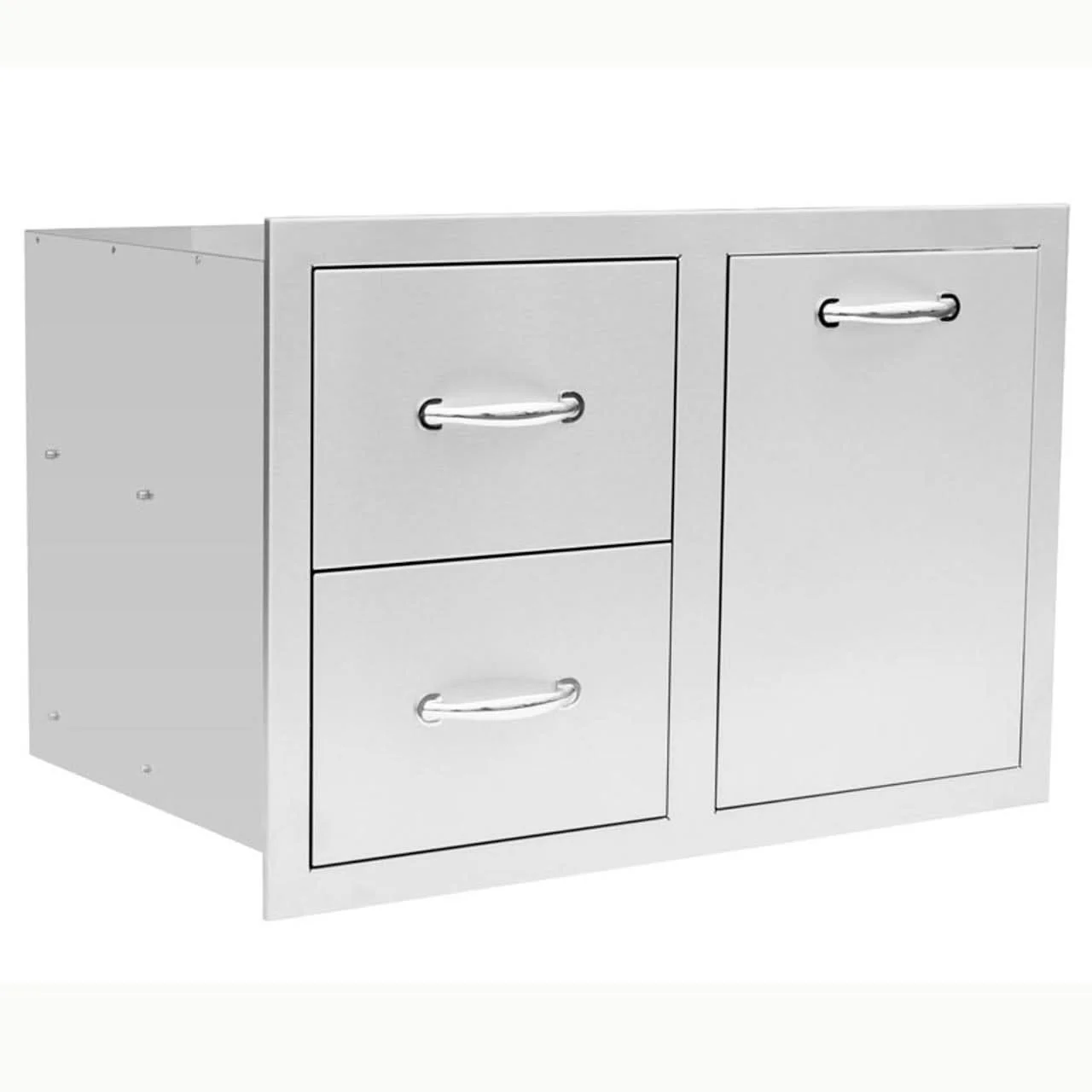 TrueFlame 33" 2-Drawer & Vented LP Tank Pullout Drawer Combo- TF-DC2-33LP-A - image 3