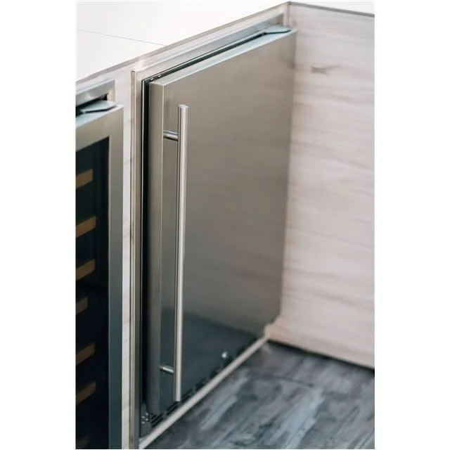 TrueFlame 24" 5.3C Deluxe Outdoor Rated Fridge Right to Left Opening- TF-RFR-24D-R - image 3