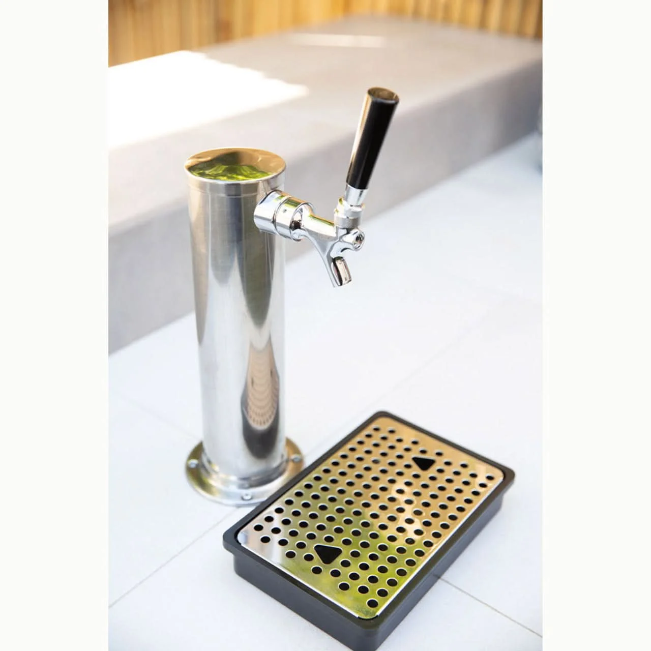 TrueFlame 24" 6.6C Deluxe Outdoor Rated Double Tap Kegerator- TF-RFR-24DK2 *DISCONTINUED* - image 3