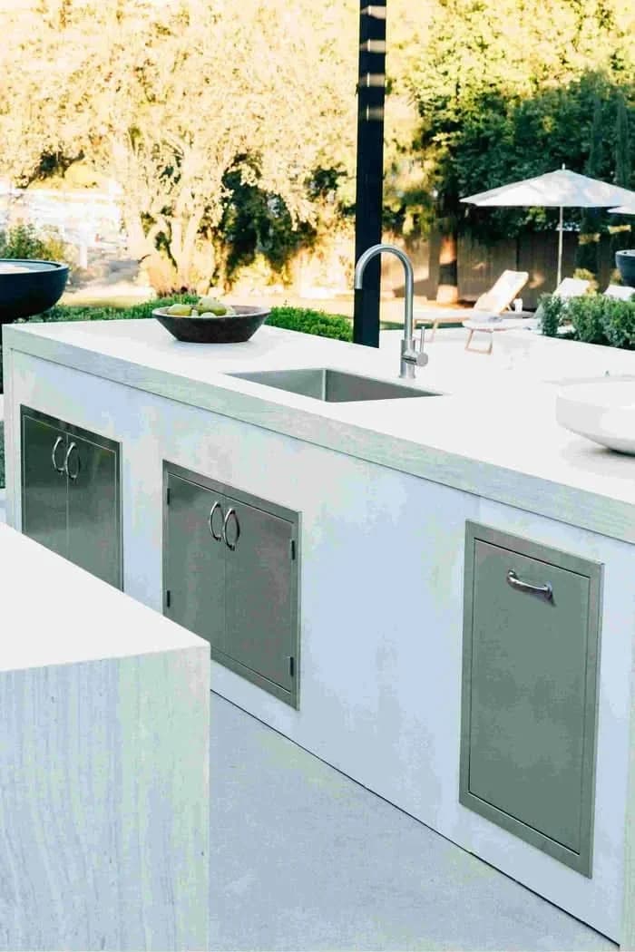 TrueFlame 20" 2-Bin Trash/Recycling Drawer- TF-TD2-20-A - image 2