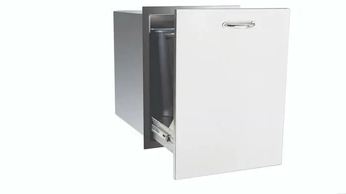 TrueFlame 20" 2-Bin Trash/Recycling Drawer- TF-TD2-20-A - image 3