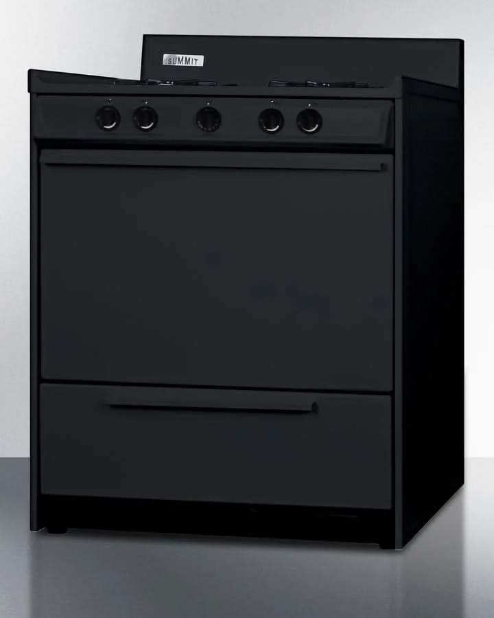 Summit 30 Wide Gas Range, Open Burners - TNM2107C - image 3