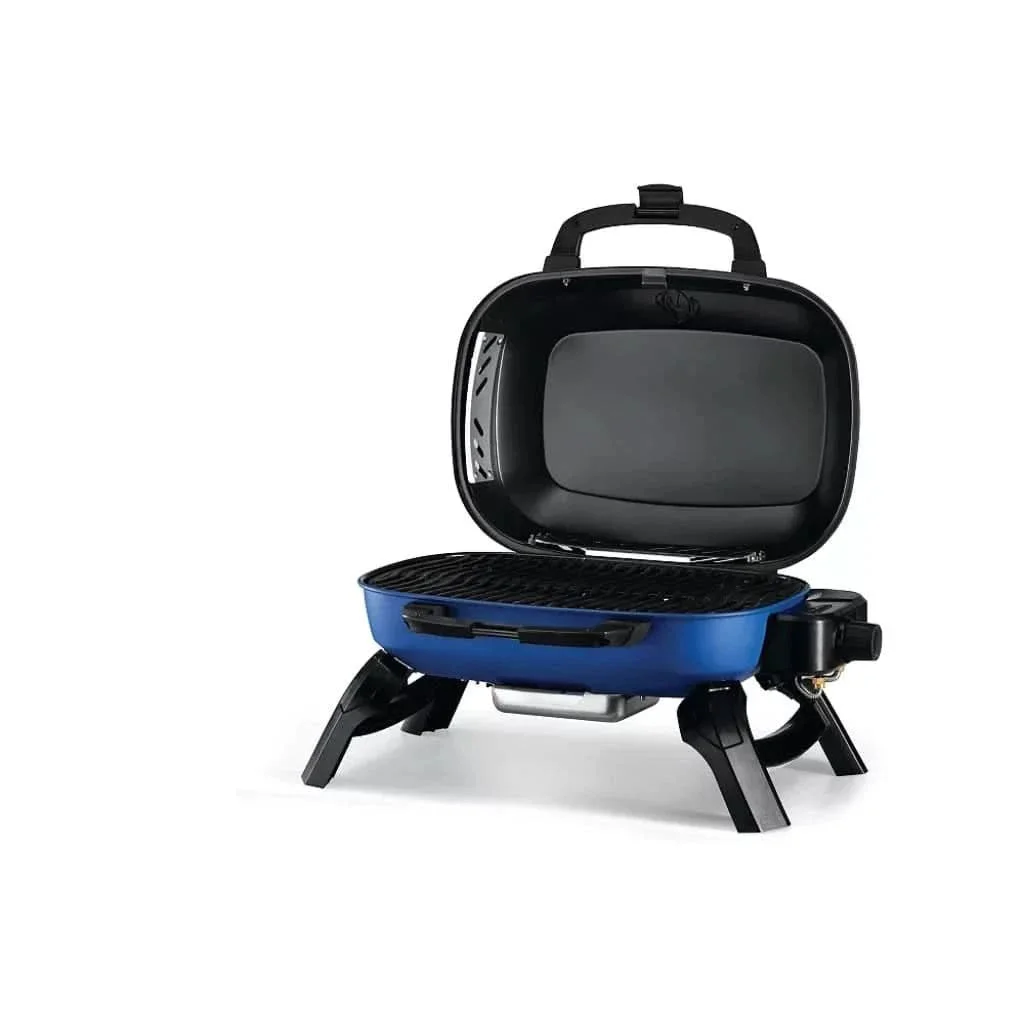 Napoleon TQ240-Bl TRAVELQ 240 Portable Blue Tabletop Liquid Propane Gas Grill - TQ240-BL - image 2