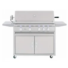 Summerset TRL - 38-Inch 4-Burner Freestanding Grill with Rotisserie - Liquid Propane Gas - TRL38-LP + CART-TRL38