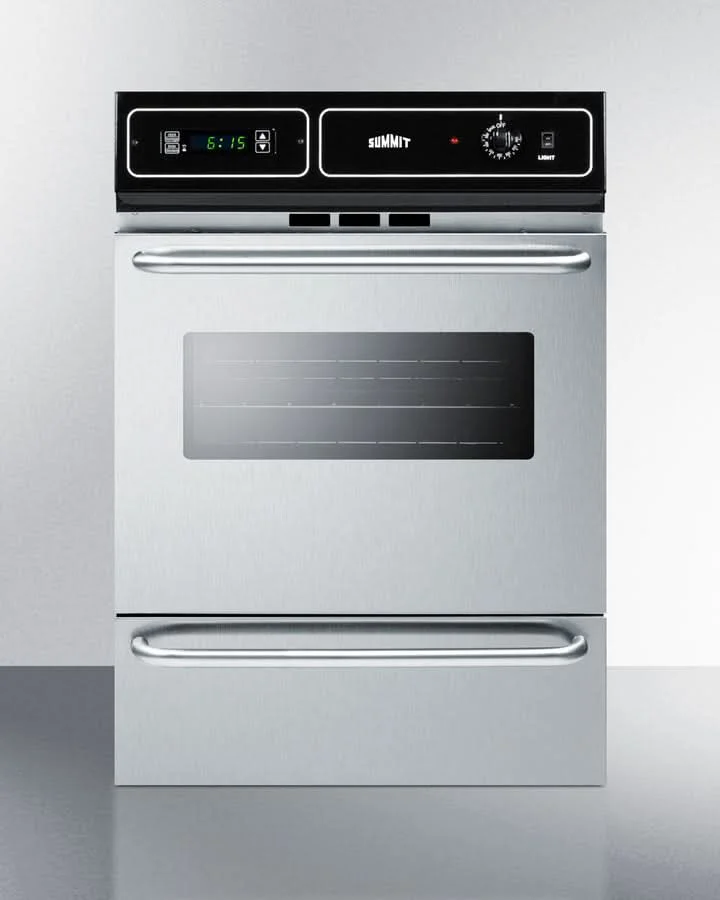 Summit 24 Wide Gas Wall Oven White - WTM7212KW - image 9