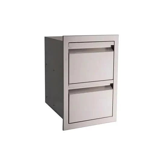 RCS Valiant Stainless Double Drawer Fully Enclosed - VDR1 - image 2