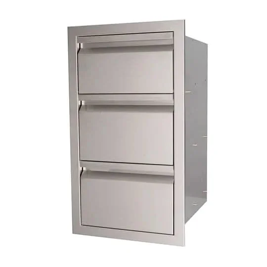 RCS Valiant Stainless Paper Towel Holder/2 Drawer Combo - VTHC1 - image 2