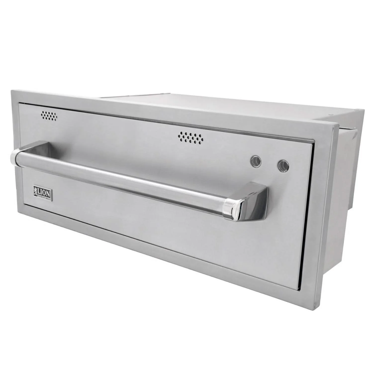Lion Built In 120V Electric Stainless Steel Warming Drawer - WD256103 - image 2