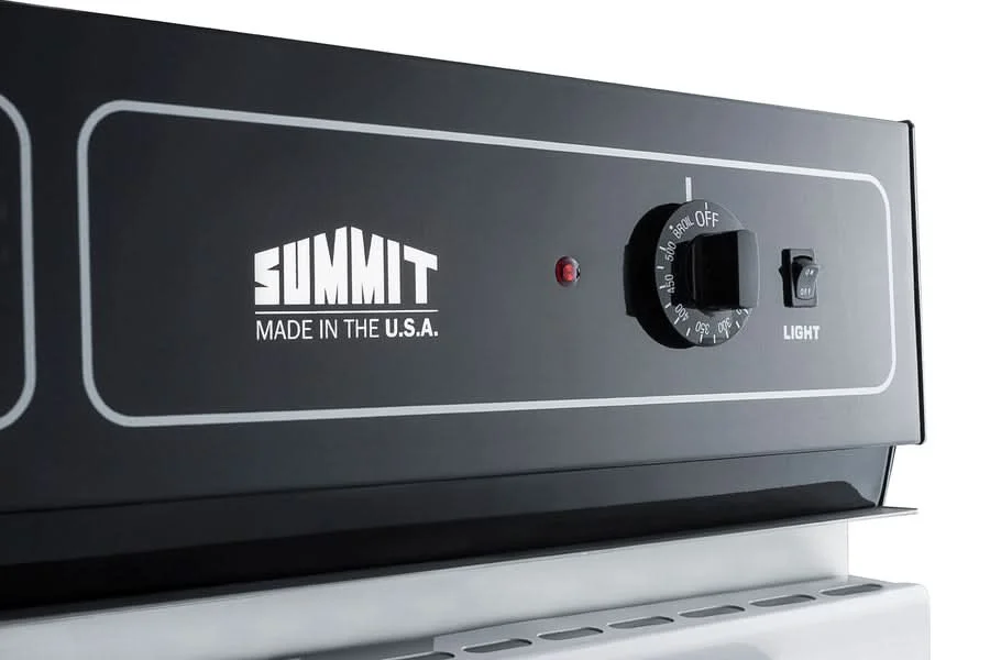 Summit 24 Wide Electric Wall Oven, 115V White - WEM715KW - image 5