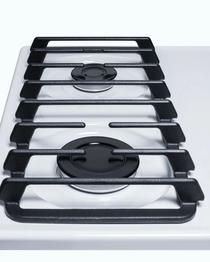 Summit 24 Wide 4 Burner Gas Cooktop White - WTL033S - image 2