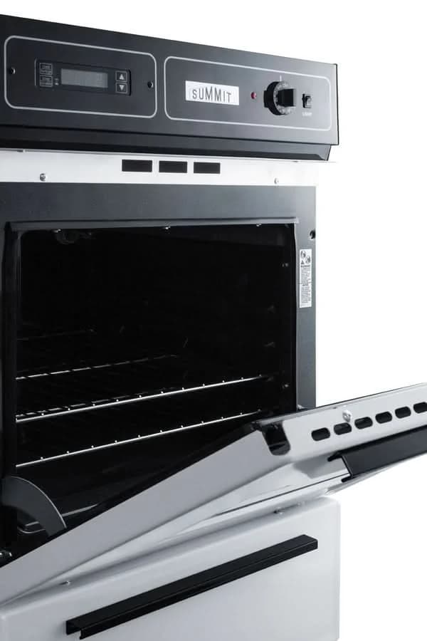 Summit 24 Wide Gas Wall Oven White - WTM7212KW - image 6