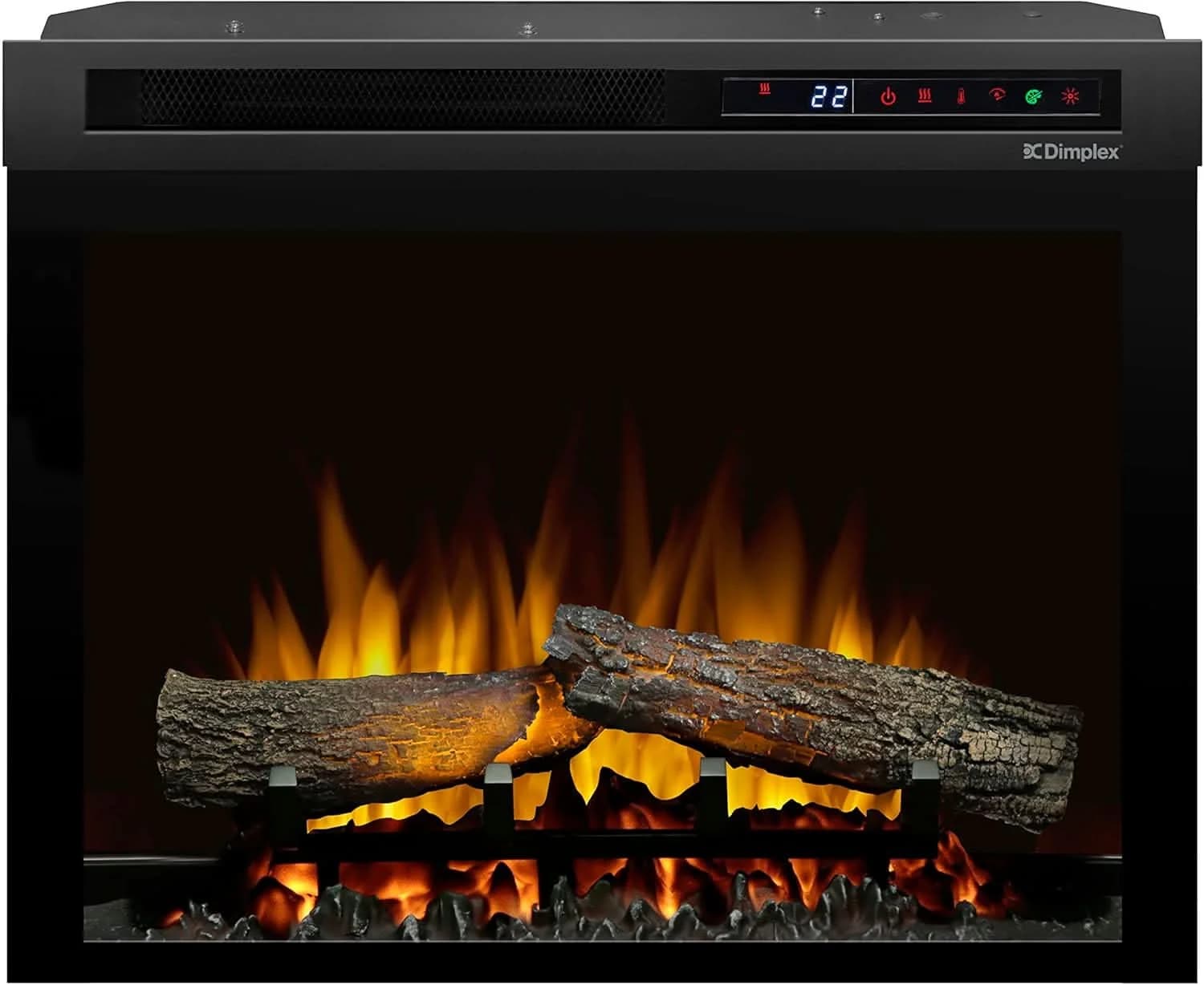Dimplex Multi-Fire XHD 23-inch Plug-in Electric Firebox with Realogs- XHD23L - image 4