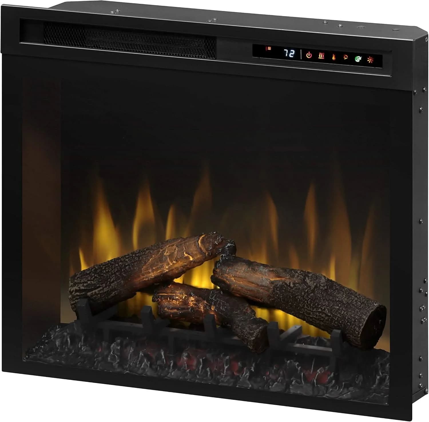 Dimplex Multi-Fire XHD 28-inch Plug-in Electric Firebox with Realogs- XHD28L - image 4
