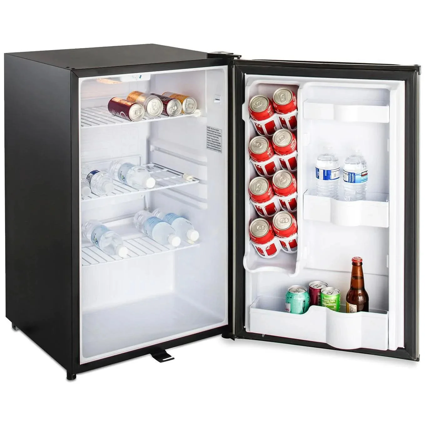 Blaze 20-Inch 4.4 Cu. Ft. Left Hinge Compact Refrigerator W/ Stainless Steel Door & Towel Bar Handle - BLZ-SSRF126 + BLZ-SSFP-126LH - image 2