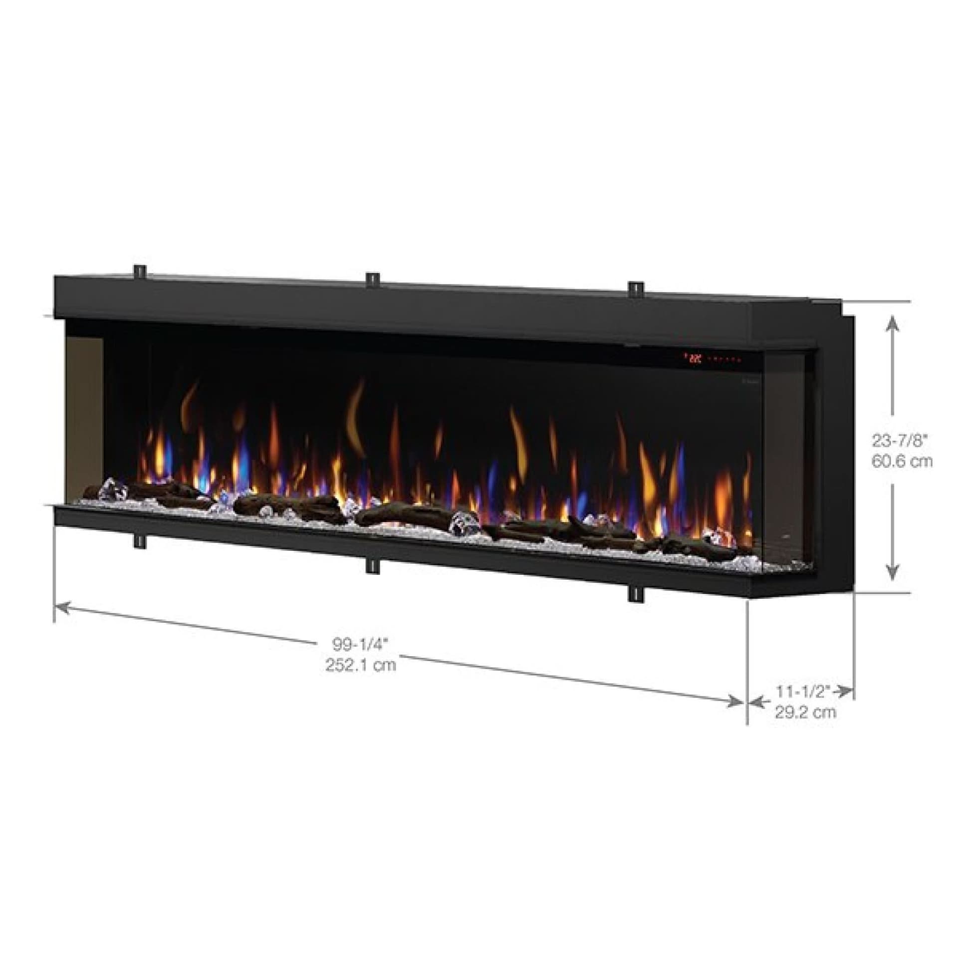Dimplex IgniteXL Bold Built-In 100-inch Linear Electric Fireplace- XLF10017-XD - image 3