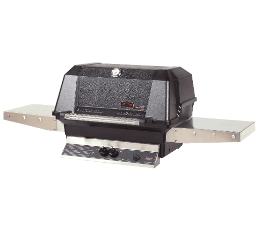 MHP Grill 27-Inch Built-In Grill - Liquid Propane Gas with In-Ground Post -  WNK4DD-PS + MPP