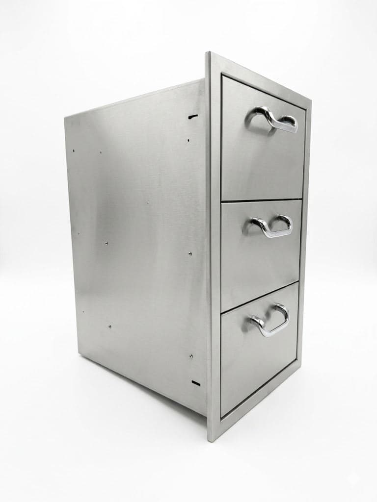 PCM 260 Series Triple Access Drawer with Paper Towel Holder - BBQ-260-DRW3-PTH - image 3