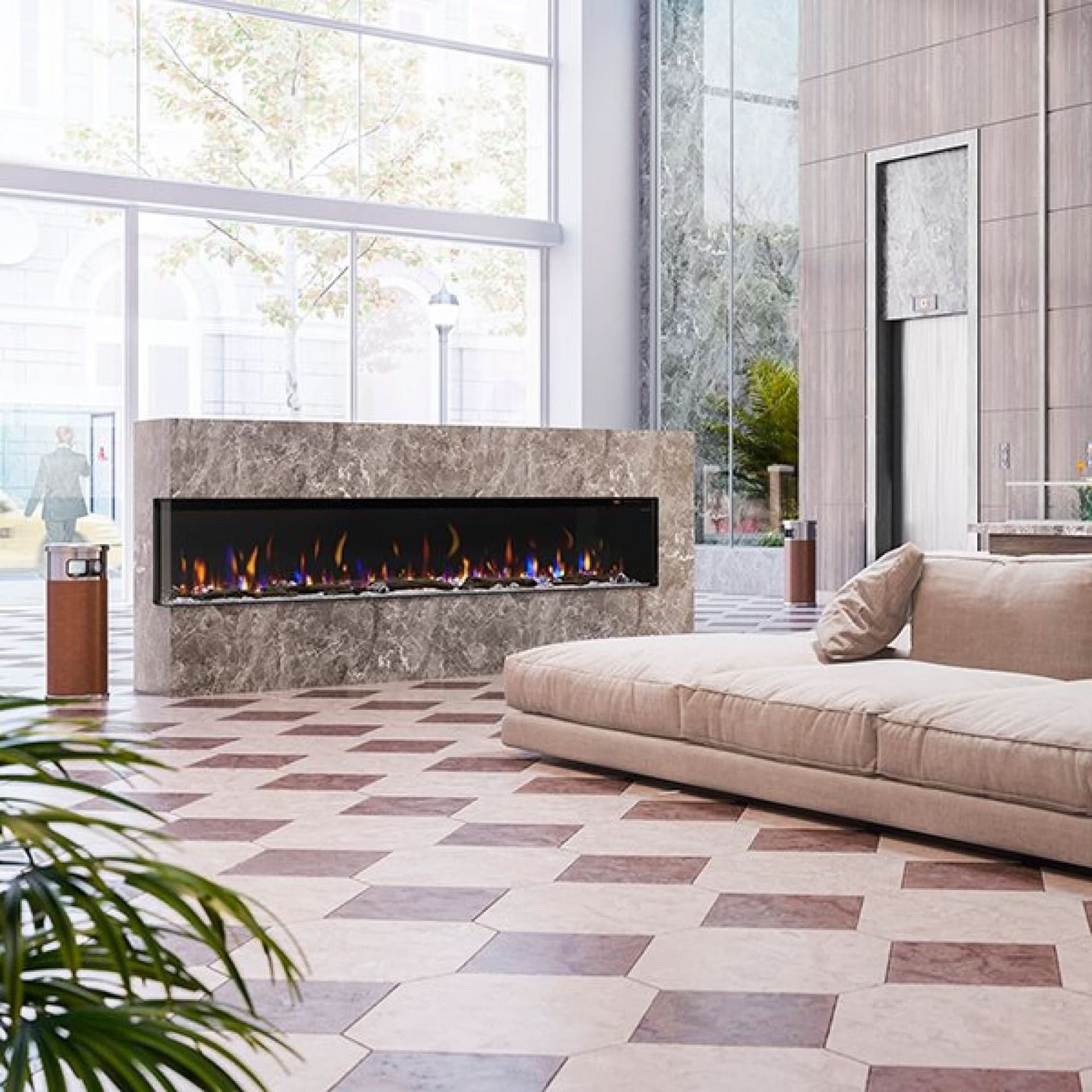 Dimplex IgniteXL Bold Built-In 100-inch Linear Electric Fireplace- XLF10017-XD - image 6