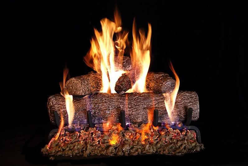 Peterson Gas Logs Log And Burner Kit For 30" Live Oak - 63YE