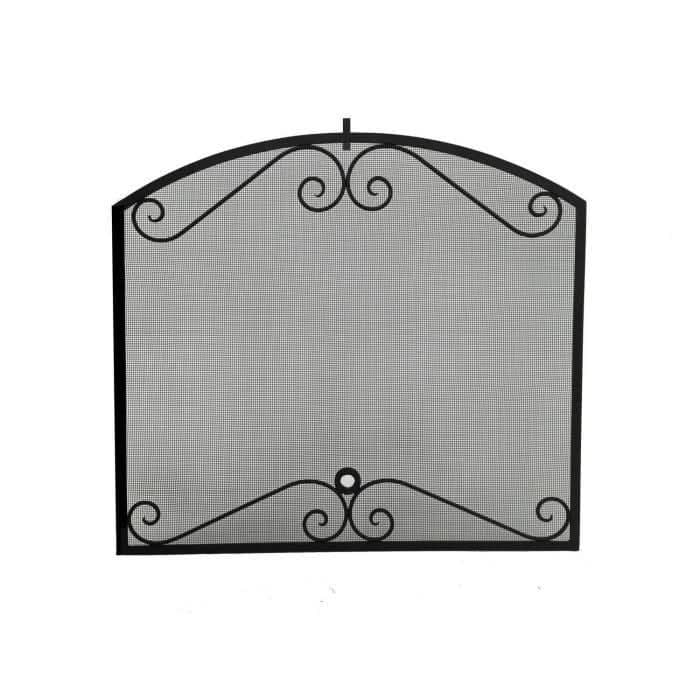 American Fyre Designs Screen for Phoenix, Mariposa, Grand Phoenix and Grand Mariposa Fireplace - Black- 8250-BL