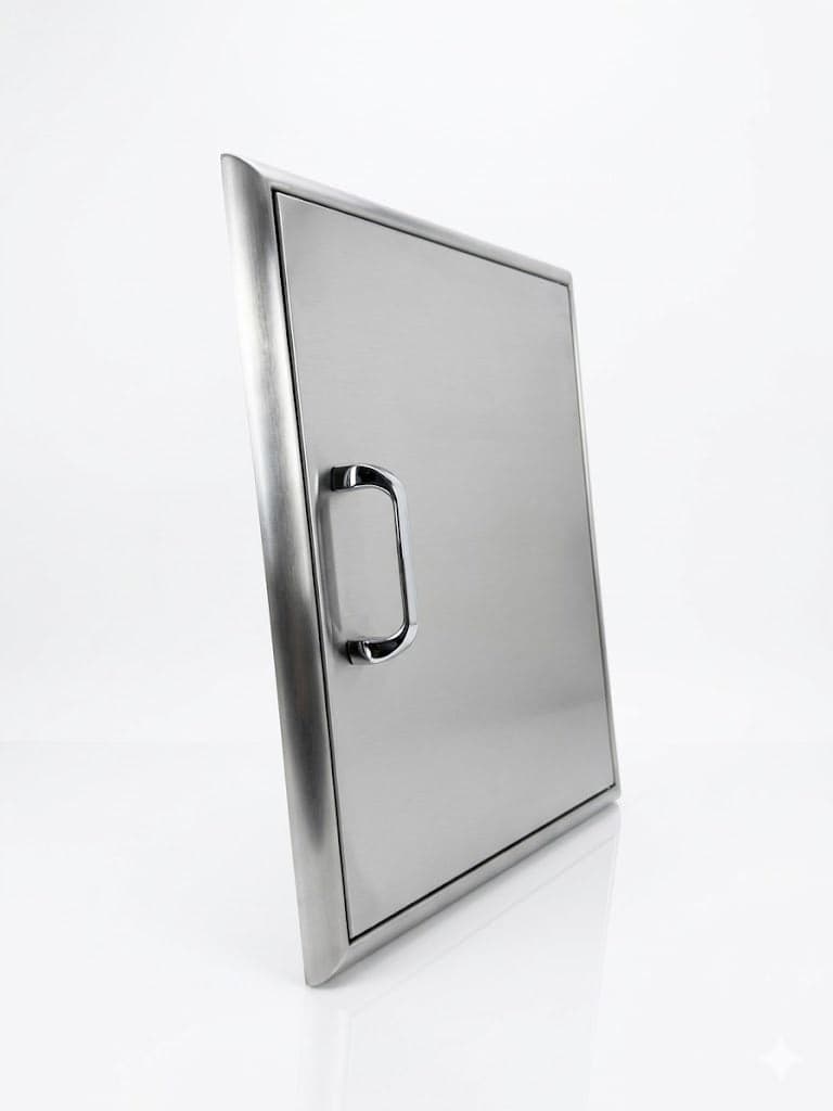 OCI 17" x 24" Professional Series Stainless Steel Vertical Access Door - OCI-14x20ASD-V - image 3